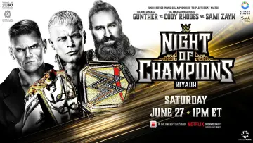 Zasłona do filmu "WWE Night of Champions 2026" #955011