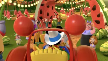 Zasłona do filmu "Mickey