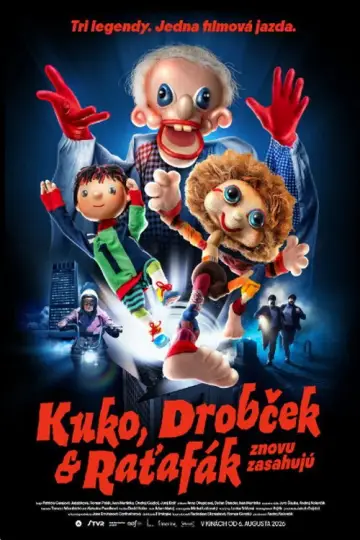 Plakat do filmu "Kuko, Drobček & Raťafák znovu zasahujú" #981447