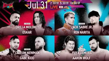 Zasłona do filmu "NJPW G1 Climax 36 - Day 9" #1193534