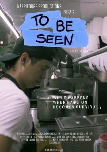 Plakat do filmu "To Be Seen" #957112