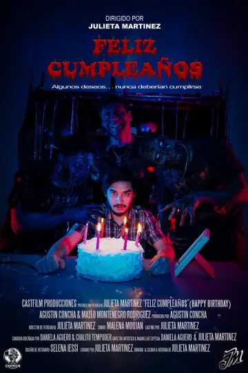 Feliz cumpleaños plakat