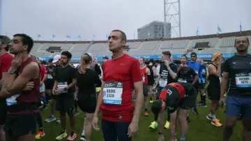 Zasłona do filmu "De marathonloper" #1187154