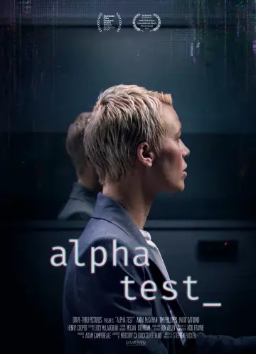 Alpha Test plakat