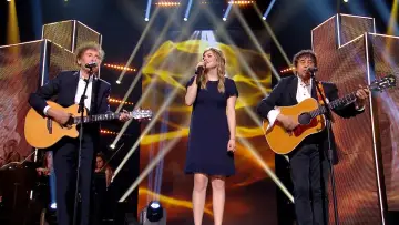 La belle histoire de la chanson française plakat