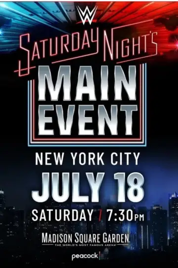 Plakat do filmu "Saturday Night