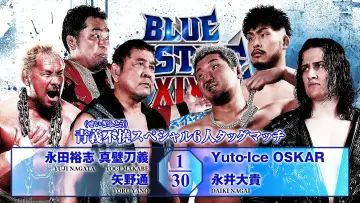 Zasłona do filmu "NJPW Yuji Nagata Produce Blue Justice XIX ~Aogi Futotsu~" #1627814