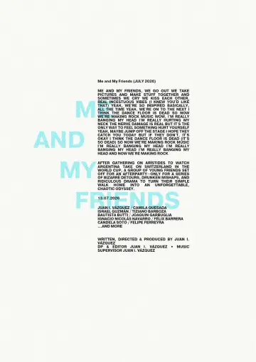 Plakat do filmu "Me and My Friends" #1144390