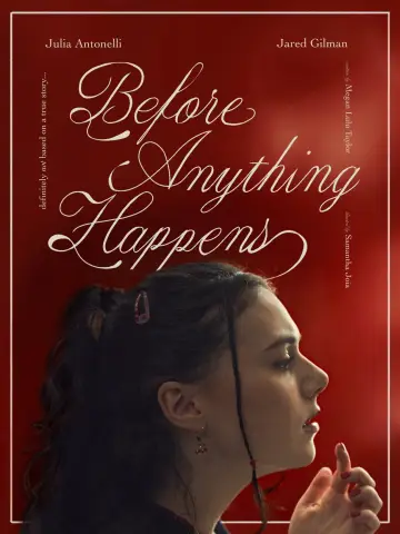 Before Anything Happens plakat