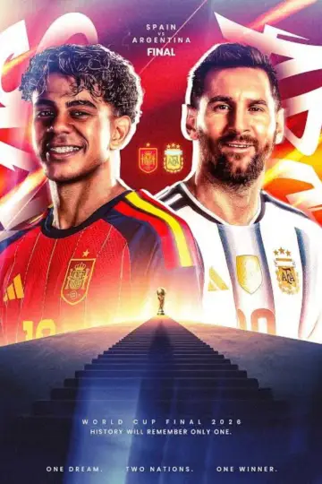 Plakat do filmu "FIFA World Cup 2026 Finals - Spain Vs. Argentina" #1164682