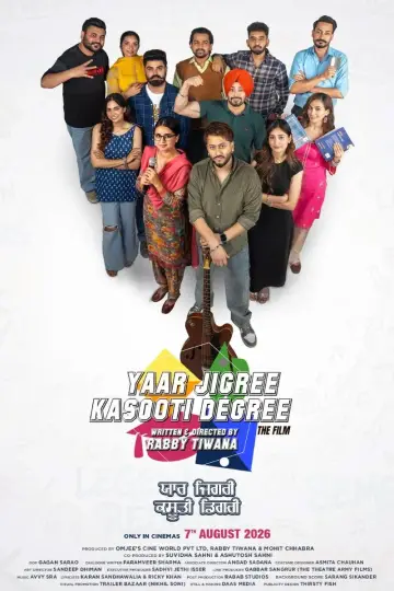 Plakat do filmu "Yaar Jigree Kasooti Degree" #1192062