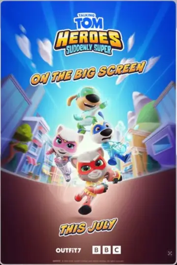 Plakat do filmu "Talking Tom Hero’s on the Big Screen" #1177446