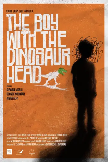 The Boy with the Dinosaur Head plakat