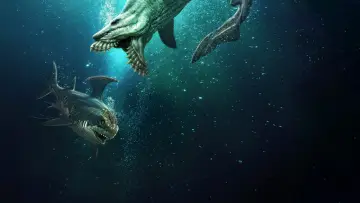 Zasłona do filmu "Jurassic Sharks" #1203817