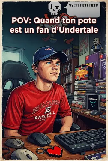 Quand ton pote est un fan d'Undertale