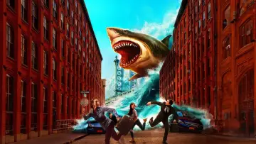 Zasłona do filmu "Sharkzilla Takes New York" #1203826