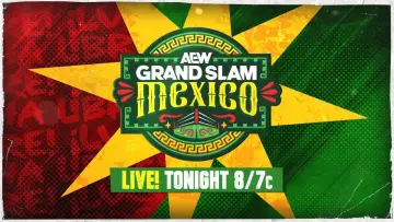 Zasłona do filmu "AEW Grand Slam Mexico 2026" #1228608