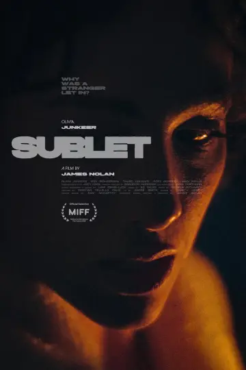 Sublet plakat