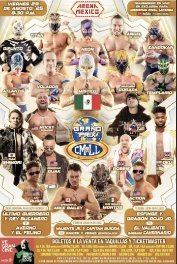 Plakat do filmu "CMLL Grand Prix Internacional" #1298495