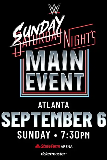 Plakat do filmu "WWE Sunday Night