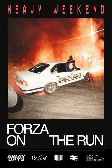 Forza on the Run plakat