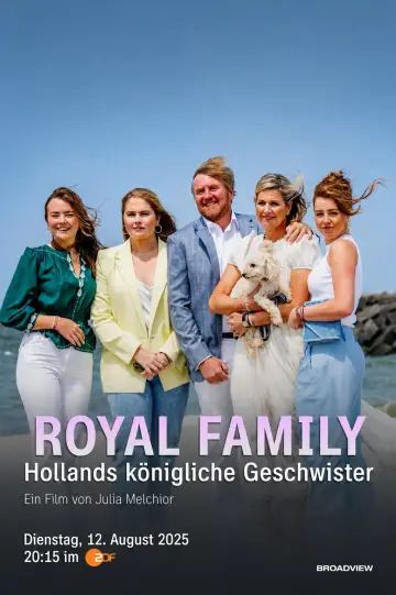 Royal Family - Hollands königliche Geschwister plakat