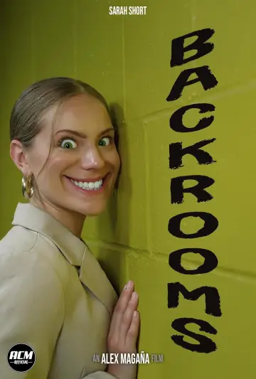 Backrooms plakat