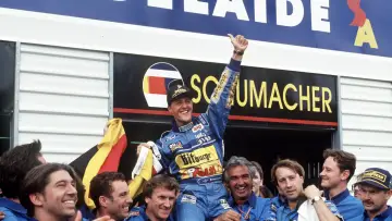 Zasłona do filmu "Schumacher ’94: Narodziny legendy" #1615537
