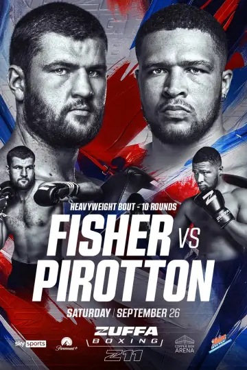 Johnny Fisher vs. Michael Pirotton plakat