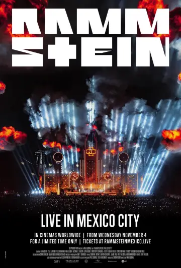 Rammstein – Live in Mexico City plakat