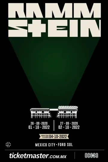 Plakat do filmu "Rammstein – Live in Mexico City" #1640683