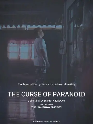The curse of paranoid plakat