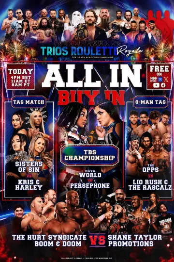 Plakat do filmu "AEW All In 2026: London - Buy In" #1616162
