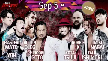 Zasłona do filmu "NJPW Road to Destruction 2026 - Day 1" #1623813