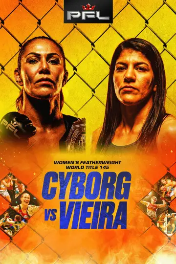 PFL Tampa: Cyborg vs. Vieira plakat