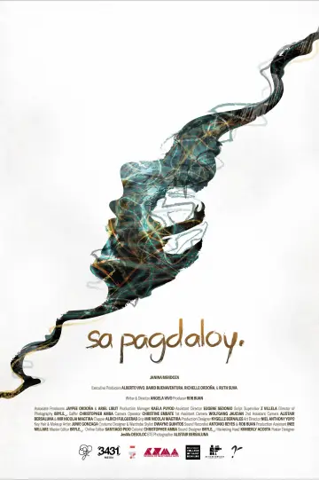 sa pagdaloy. plakat