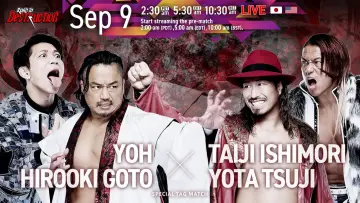 Zasłona do filmu "NJPW Road to Destruction 2026 - Day 2" #1625045