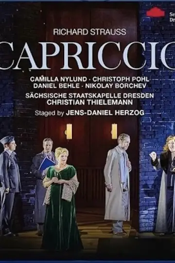 Richard Strauss: Capriccio - Semperoper Dresden plakat