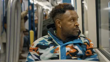 Pierre-Yves prend le métro plakat