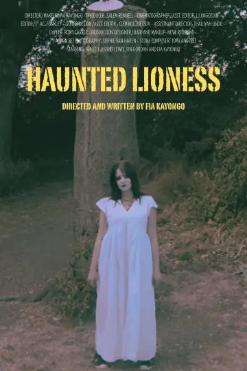 Haunted Lioness plakat