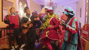 Zasłona do filmu "De Grote Sinterklaasfilm en de Vliegende Pieten" #1631765