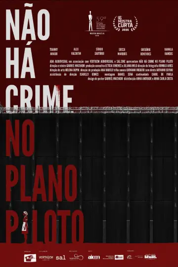Não Há Crime No Plano Piloto plakat