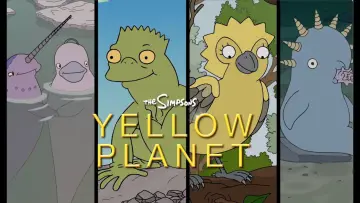 Zasłona do filmu "The Simpson: Yellow Planet" #1648816