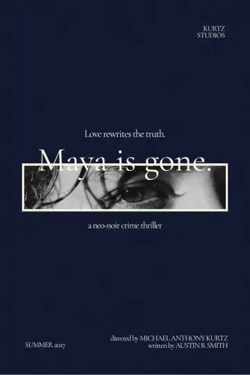 Maya is Gone plakat