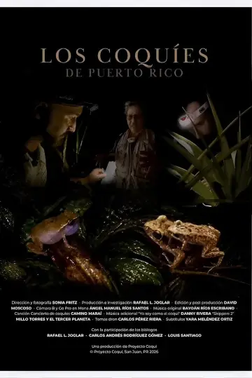 Los Coquíes de Puerto Rico plakat
