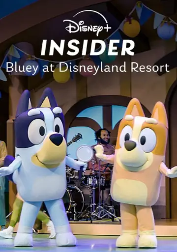 Disney+ Insider: Bluey From Disneyland Resort plakat