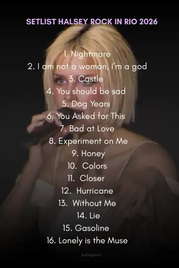 Plakat do filmu "Halsey - Rock In Rio 2026" #1640131