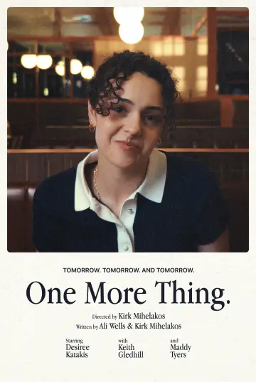 One More Thing plakat