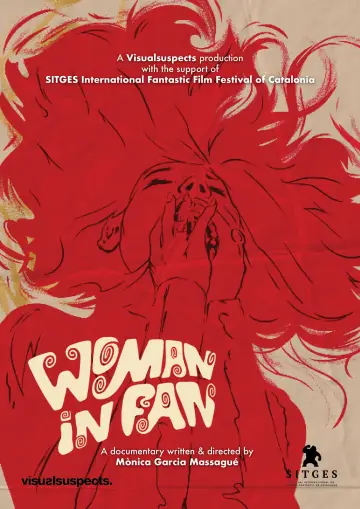 WomanInFan plakat