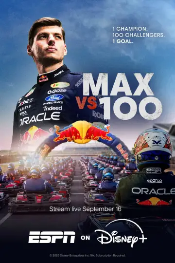 Max vs 100 plakat